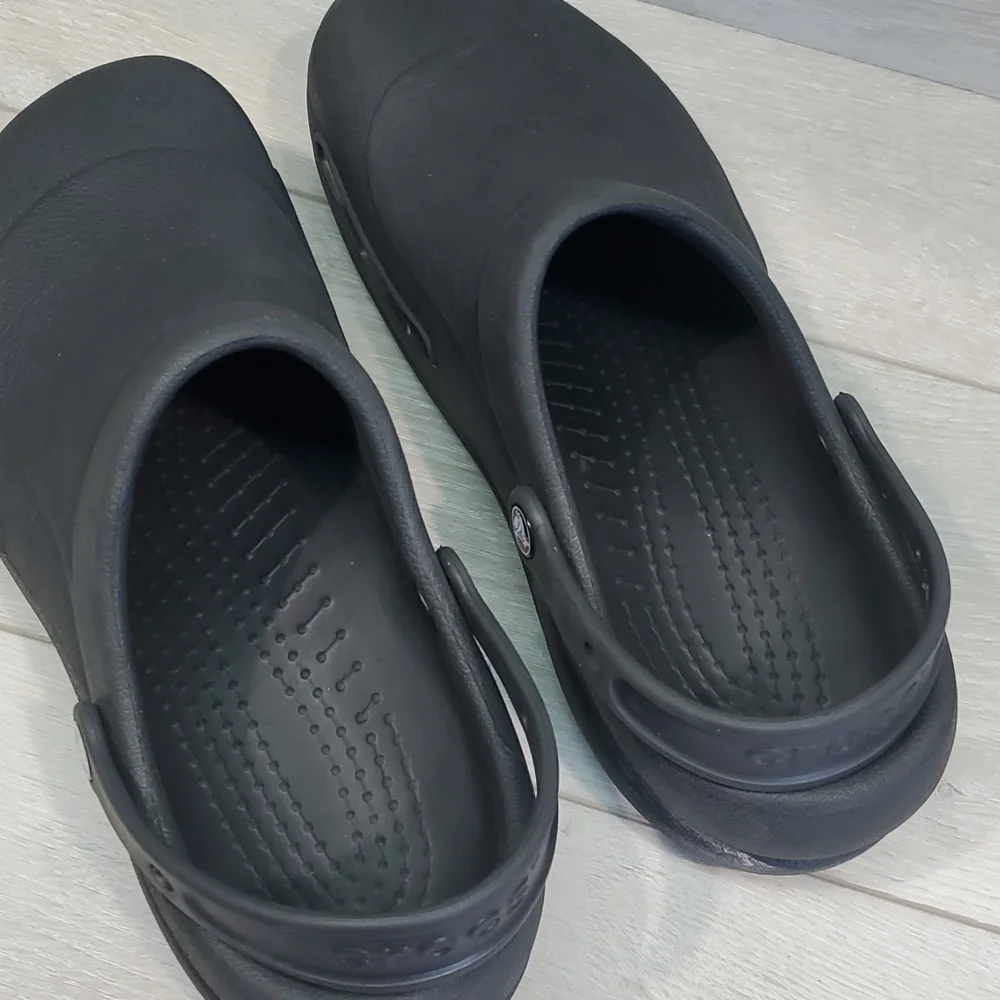 Crocs Mens Outdoor Rubber Sandals Clogs Shoes sz 12